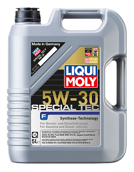 НС-синтетическое моторное масло Special Tec F 5W-30 5 л. артикул 3853 LIQUI MOLY