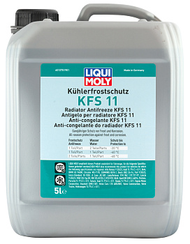 Антифриз-концентрат Kuhlerfrostschutz KFS 11 5 л. артикул 21150 LIQUI MOLY