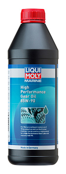 Минеральное трансмиссионное масло для водной техники Marine High Performance Gear Oil 85W-90 1 л. артикул 25079 LIQUI MOLY
