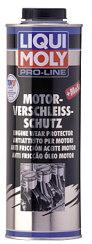 Антифрикционная присадка с дисульфидом молибдена в моторное масло Pro-Line Motor-Verschleiss-Schutz 1 л. артикул 5197 LIQUI MOLY