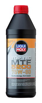 НС-синтетическое трансмиссионное масло Top Tec MTF 5200 75W-80 1 л. артикул 20845 LIQUI MOLY