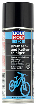 Очиститель тормозов и цепей велосипеда Bike Bremsen- und Kettenreiniger 0,4 л. артикул 6054 LIQUI MOLY