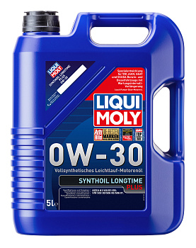 Синтетическое моторное масло Synthoil Longtime Plus 0W-30 5 л. артикул 1151 LIQUI MOLY