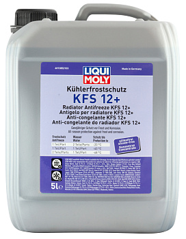 Антифриз-концентрат Kuhlerfrostschutz KFS 12+ 5 л. артикул 21146 LIQUI MOLY