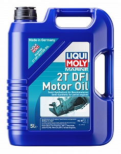 Полусинтетическое моторное масло для водной техники Marine 2T DFI Motor Oil