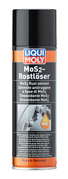 Растворитель ржавчины с дисульфидом молибдена MoS2-Rostloser 0,3 л. артикул 1614 LIQUI MOLY
