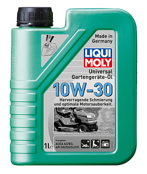 Минеральное моторное масло для газонокосилок Universal 4-Takt Gartengerate-Oil 10W-30 1 л. артикул 1273 LIQUI MOLY