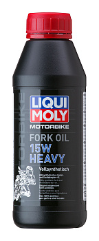 Синтетическое масло для вилок и амортизаторов Motorbike Fork Oil Heavy 15W 0,5 л. артикул 7558 LIQUI MOLY
