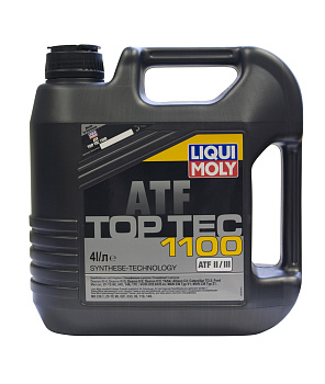 НС-синтетическое трансмиссионное масло для АКПП Top Tec ATF 1100 4 л. артикул 7627 LIQUI MOLY