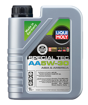 НС-синтетическое моторное масло Special Tec AA 5W-30 1 л. артикул 7515 LIQUI MOLY