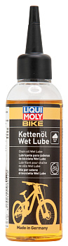 Смазка для цепи велосипедов (дождь/снег) Bike Kettenoil Wet Lube 0,1 л. артикул 6052 LIQUI MOLY