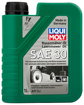 Минеральное моторное масло для газонокосилок Rasenmaher-Oil 30 1 л. артикул 1264 LIQUI MOLY