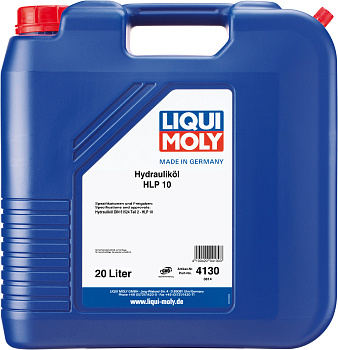 Минеральное гидравлическое масло Hydraulikoil HLP 10 20 л. артикул 4130 LIQUI MOLY