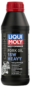 Синтетическое масло для вилок и амортизаторов Motorbike Fork Oil Heavy 15W 0,5 л. артикул 1524 LIQUI MOLY