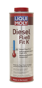Дизельный антигель концентрат Diesel Fliess-Fit K 1 л. артикул 1878 LIQUI MOLY