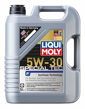 НС-синтетическое моторное масло Special Tec F 5W-30 5 л. артикул 8064 LIQUI MOLY
